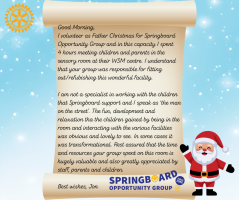 Jon's thank you message.